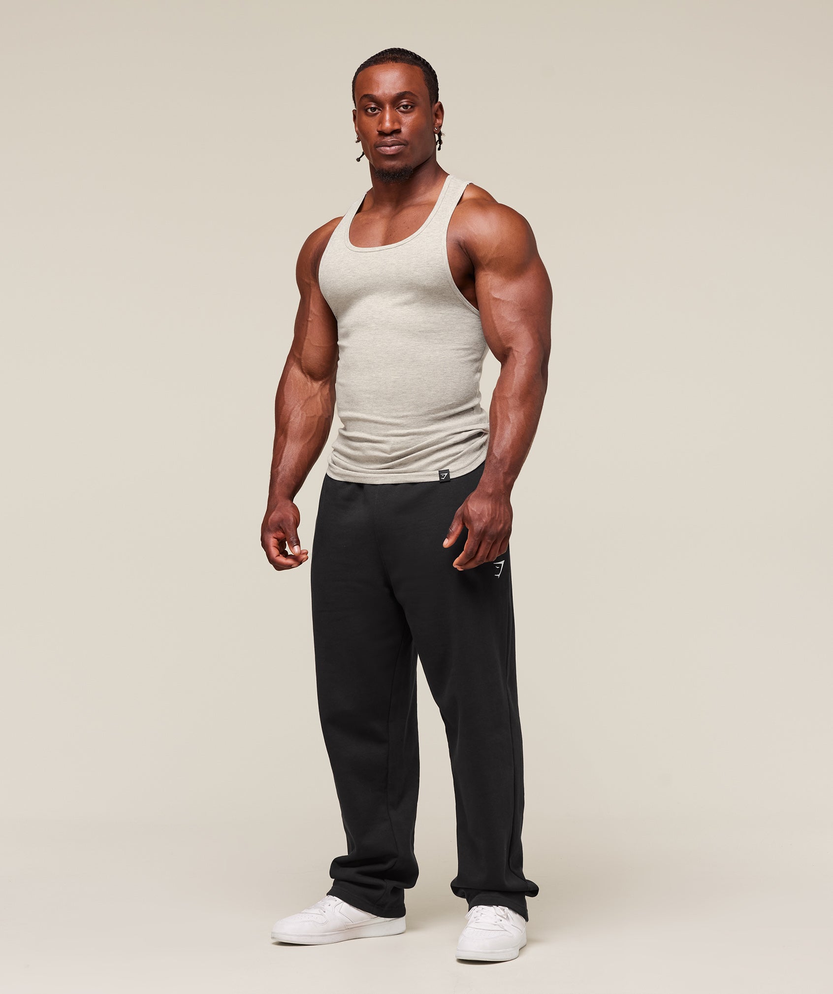 Gymshark Ribbed Tank 3Pk White — Gymshark | Authentic India