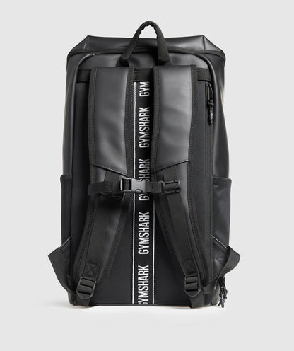GYMSHARK Sleek Backpack Black — Gymshark | Authentic India