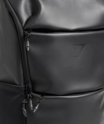 GYMSHARK Sleek Backpack Black — Gymshark | Authentic India