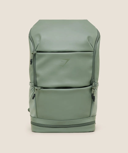 GYMSHARK Sleek Backpack Green — Gymshark | Authentic India