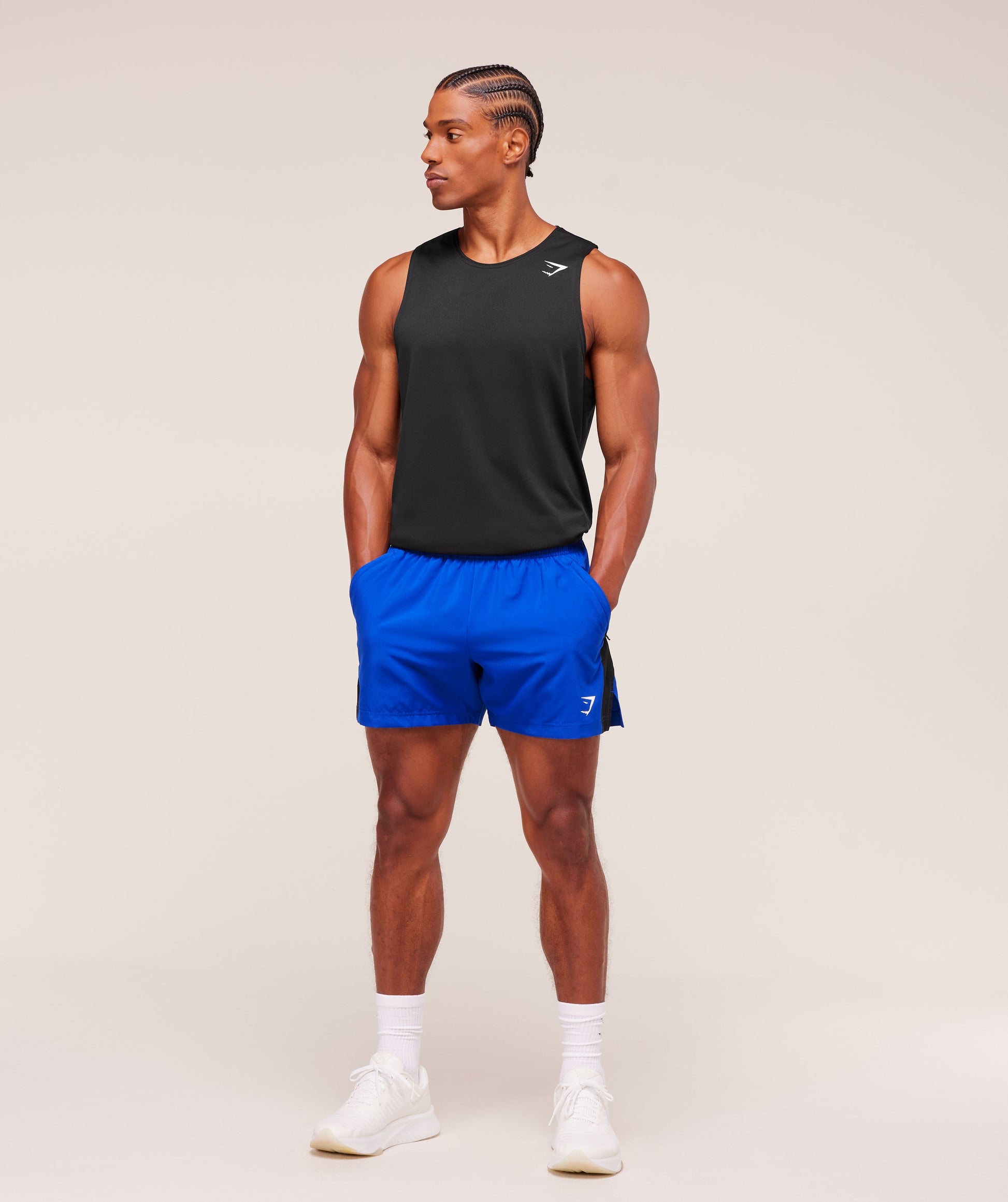 Gymshark Sport 5" Shorts Athletic Blue — Gymshark | Authentic India
