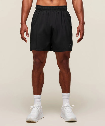 GYMSHARK Sport 7 Shorts Black — Gymshark | Authentic India