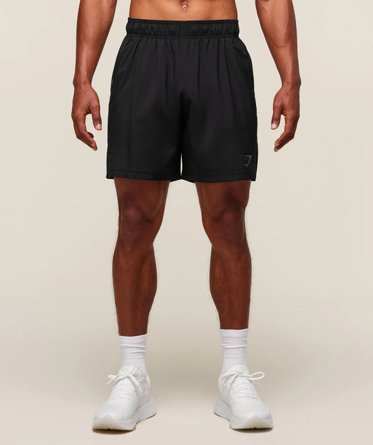 GYMSHARK Sport 7 Shorts Black — Gymshark | Authentic India