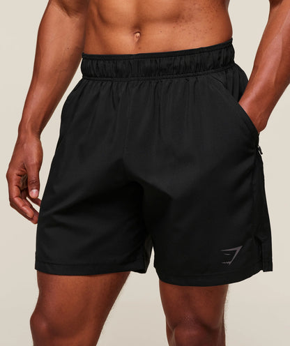 GYMSHARK Sport 7 Shorts Black — Gymshark | Authentic India