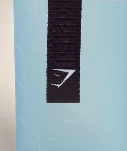 Women's Gymshark Sports Bottle With Straw Bench Blue — Gymshark | Authentic India