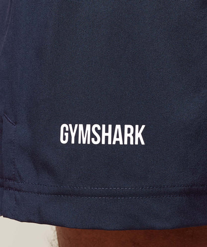 Gymshark Sport Panel 7" Shorts Heavy Blue — Gymshark | Authentic India