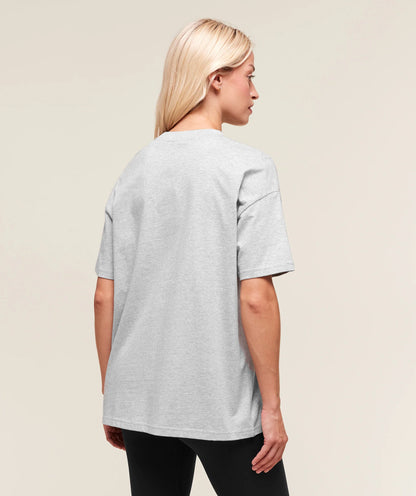 GYMSHARK Training Oversized T Shirt Light Grey Marl 1 — Gymshark | Authentic India