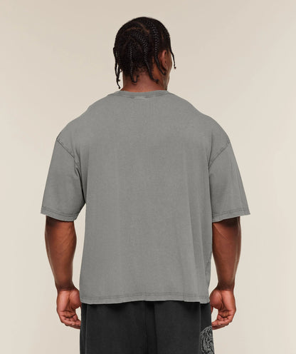 GYMSHARK Vintage Legacy T-Shirt Ash Grey