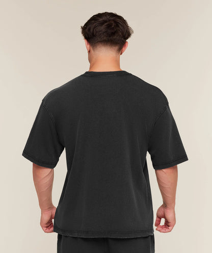 GYMSHARK Vintage Legacy T-Shirt Black