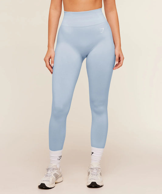 GYMSHARK Vital Seamless 2.0 Leggings Blue — Gymshark | Authentic India