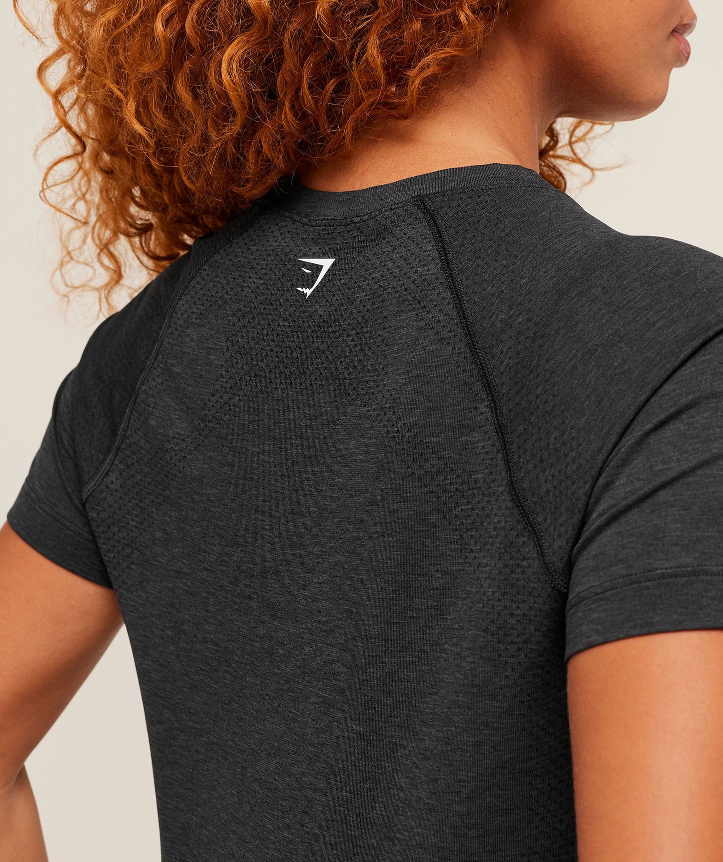GYMSHARK Vital Seamless 2.0 Light T-Shirt Black Marl — Gymshark | Authentic India