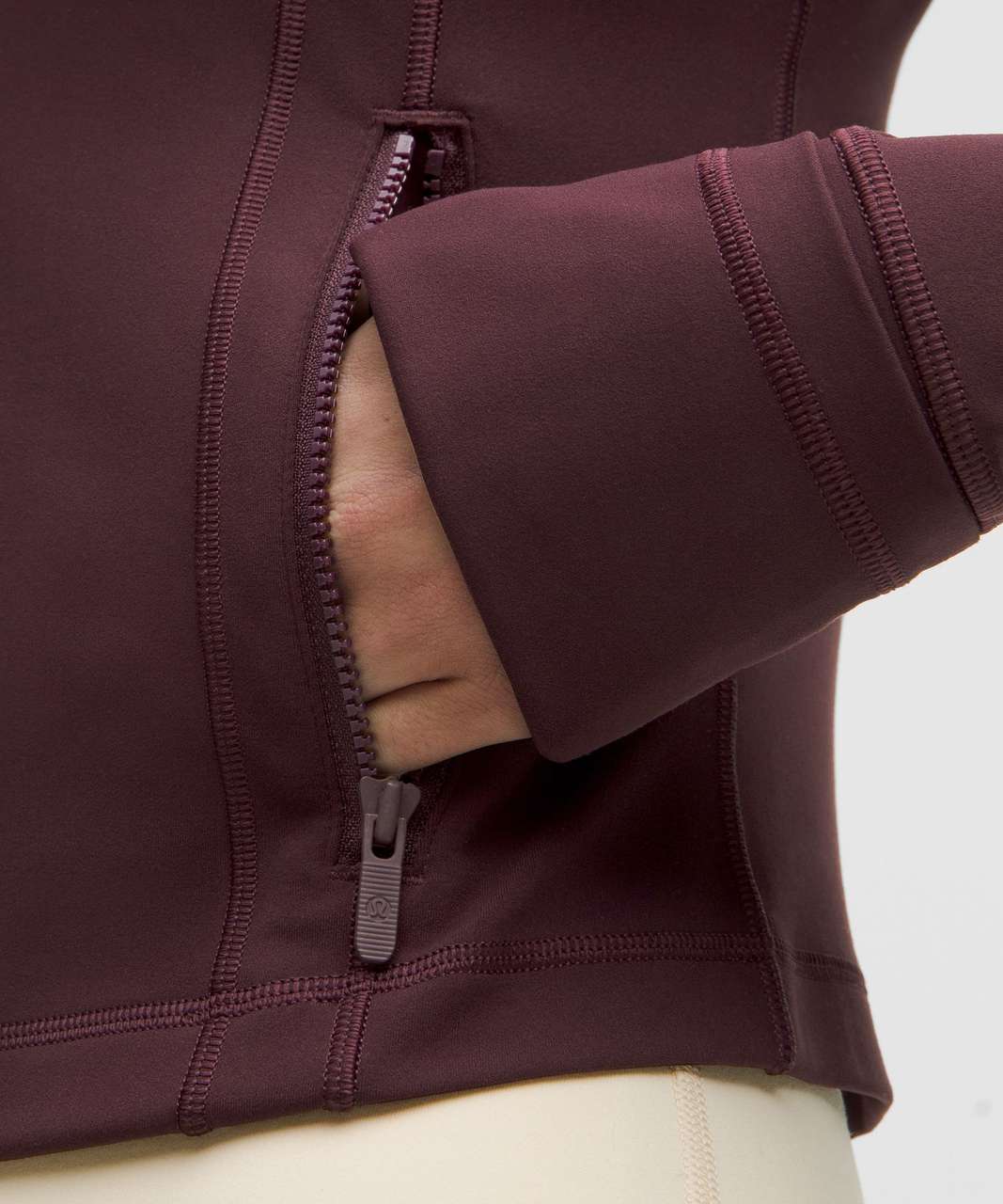 LULULEMON Define Cropped Jacket Nulu Goodnight Plum — LULULEMON | Authentic India