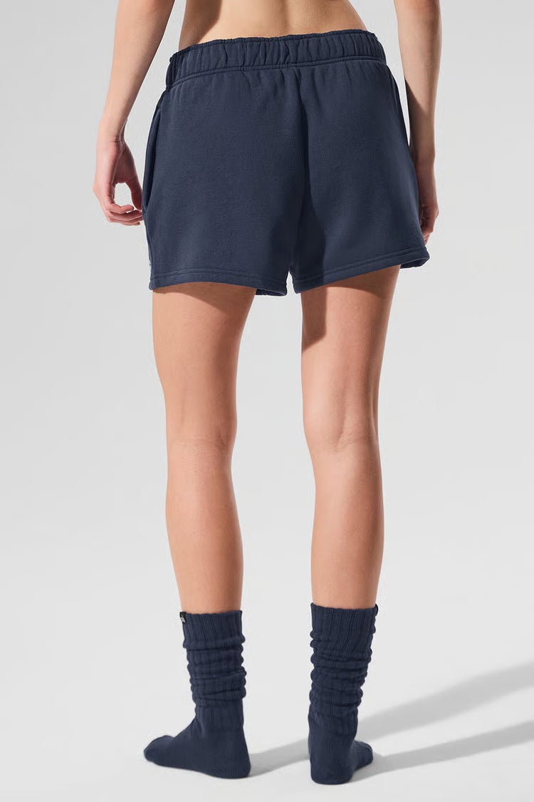 ALO Accolade Shorts Navy — ALO S | Authentic India