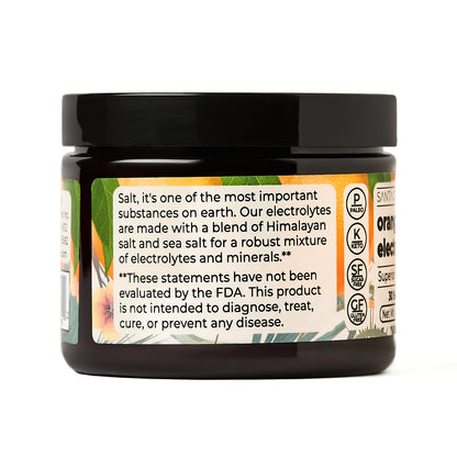 Orange Electrolyte Tub