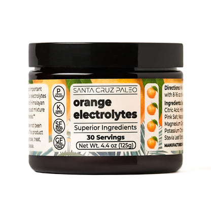 Santa Cruz Paleo Electrolyte Tub | All-Natural | Sodium Potassium Magnesium | Flavors | Hydration