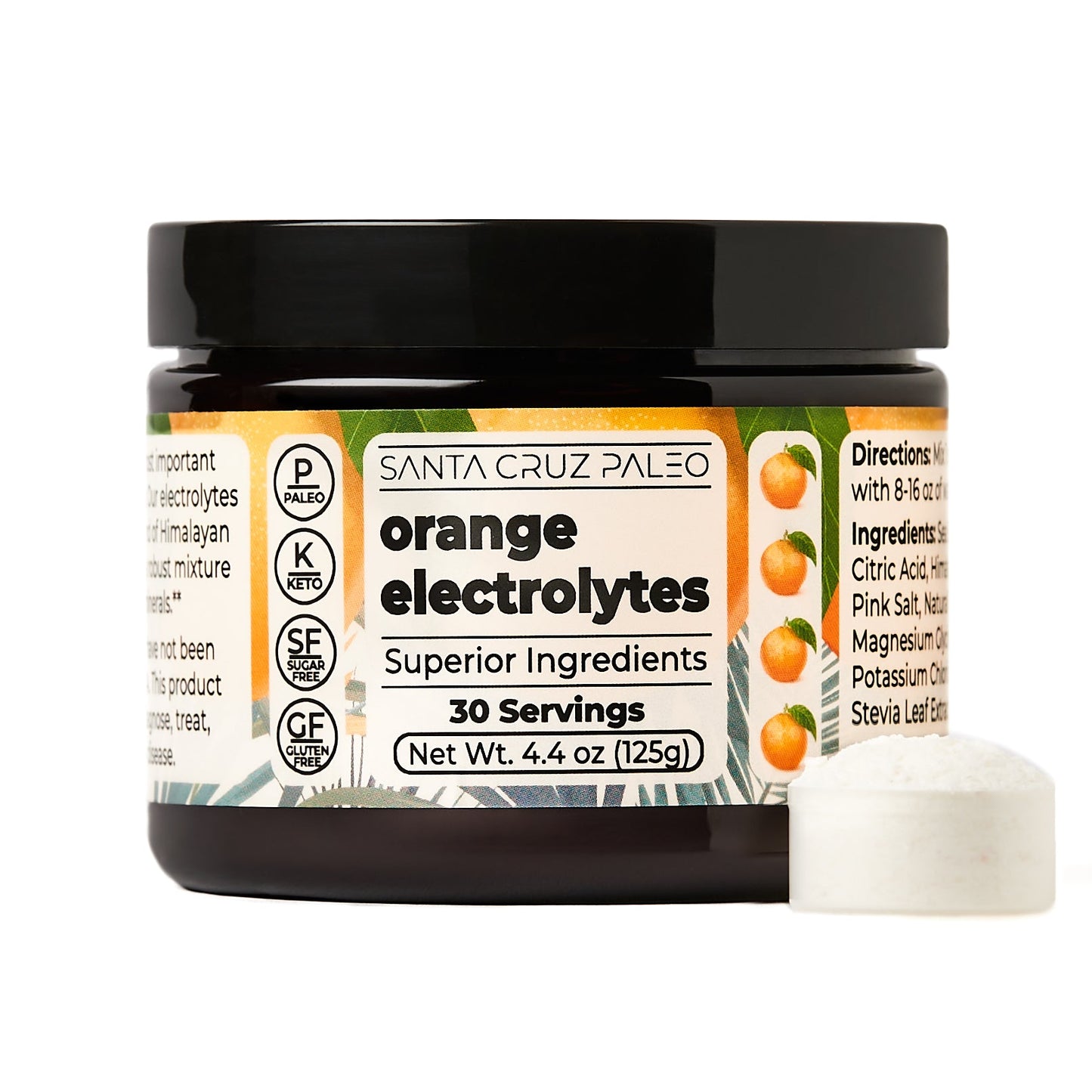 Orange Electrolyte Tub