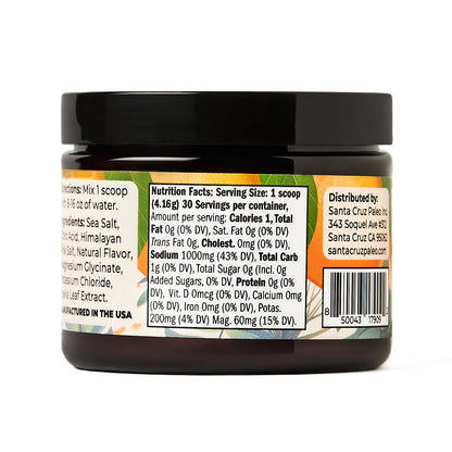 Orange Electrolyte Tub