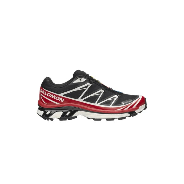 Salomon XT-6 GORE-TEX Black Flame Scarlet