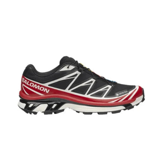 Salomon XT-6 GORE-TEX Black Flame Scarlet