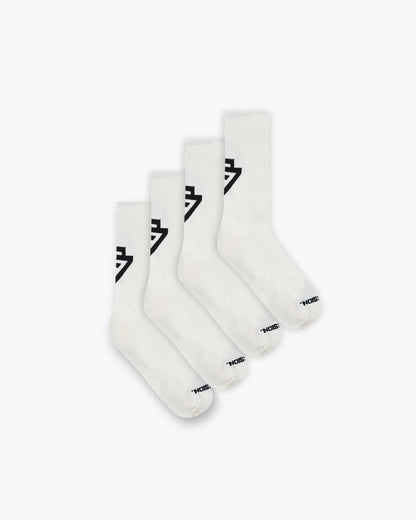247 Race Sock 2 Pack - White
