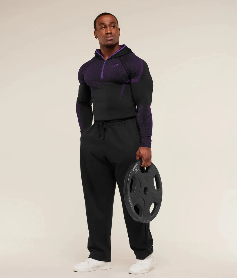 GYMSHARK Onyx V5 Hoodie Onyx PURPLE — GYMSHARK S | Authentic India