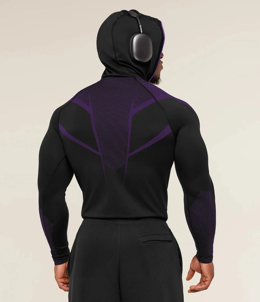 GYMSHARK Onyx V5 Hoodie Onyx PURPLE — GYMSHARK S | Authentic India