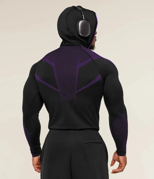 GYMSHARK Onyx V5 Hoodie Onyx PURPLE — GYMSHARK S | Authentic India