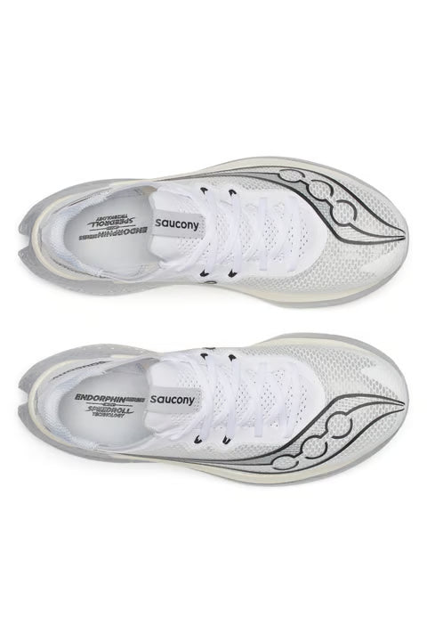 SAUCONY Endorphin Pro 5 white and black