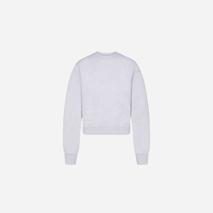 Skims Classic Crewneck Cotton Fleece - AESTUS SUPPLY