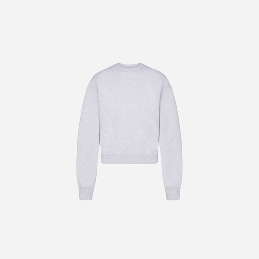 Skims Classic Crewneck Cotton Fleece - AESTUS SUPPLY