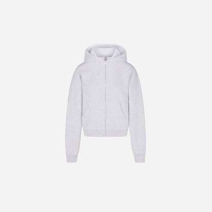 Skims Classic Zip Up Hoodie Cotton Fleece - AESTUS SUPPLY
