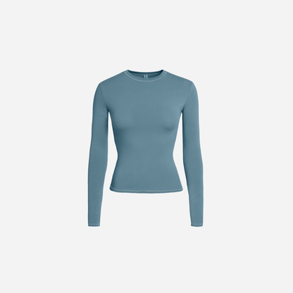 Skims Long Sleeve T-shirt Cotton Jersey - AESTUS SUPPLY