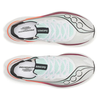SAUCONY Endorphin Pro 5 White | Crimson