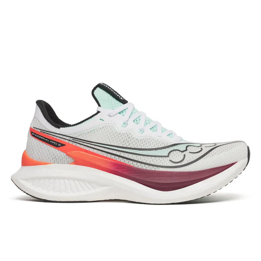 SAUCONY Endorphin Pro 5 White | Crimson